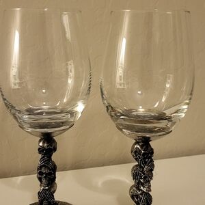 Skull Stem Wine Glasses